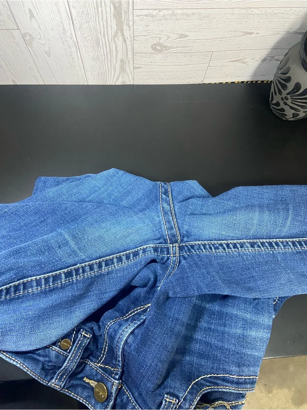 Ariat Mid Rise Trouser Jeans Women’s Size 29R Bootcut Western Denim Blue - Picture 15 of 16